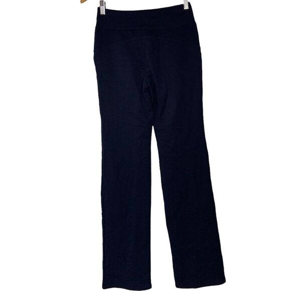 Navy Blue Straight Legged Danskin Jogging Track Pants - Picture 4 of 6
